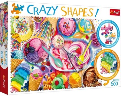 NEW Trefl Jigsaw Puzzle 600 Pieces Crazy Shapes Sweet Dream 9+ Ages
