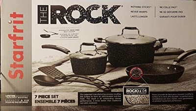 Starfrit 0903002000 The Rock 7-piece Set W/bkelte Hndls (0309030020000)