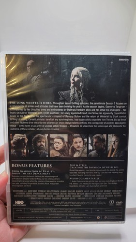 Game of Thrones: the Complete 7 Seventh 7th Season DVD Set WINTER IS HERE (READ) - Picture 4 of 4