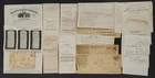 antique CIVIL WAR SOLDIER danville oh OTHA FROST archive lot war injured