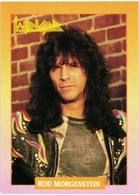 Rock Cards Series 1 #280 Rod Morgenstein Single Card 1991 Brockum