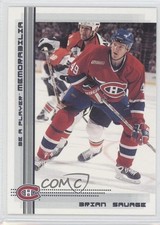 2000-01 ITG Be A Player Memorabilia Brian Savage #170 0a0