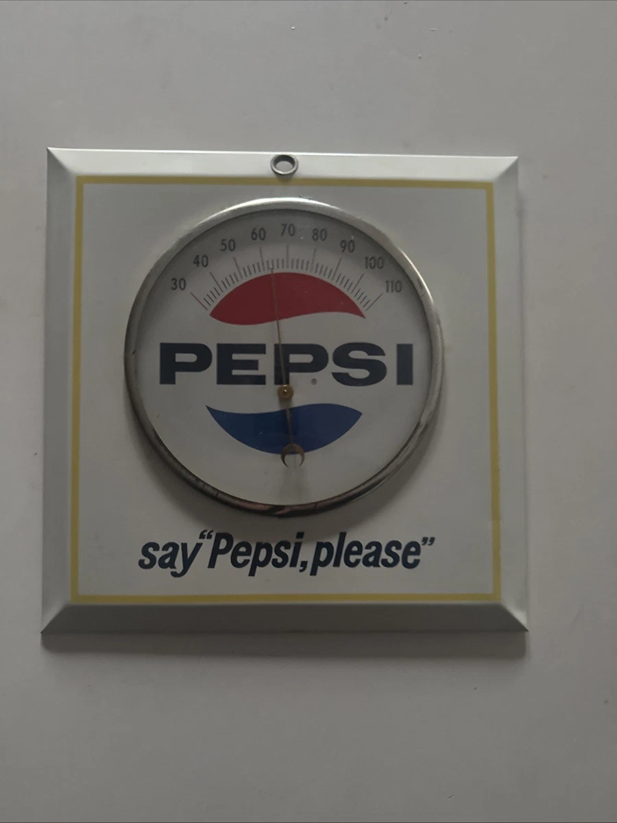 ペプシコーラ温度計 1969 ヴィンテージsay“Pepsi, please” ペプシ