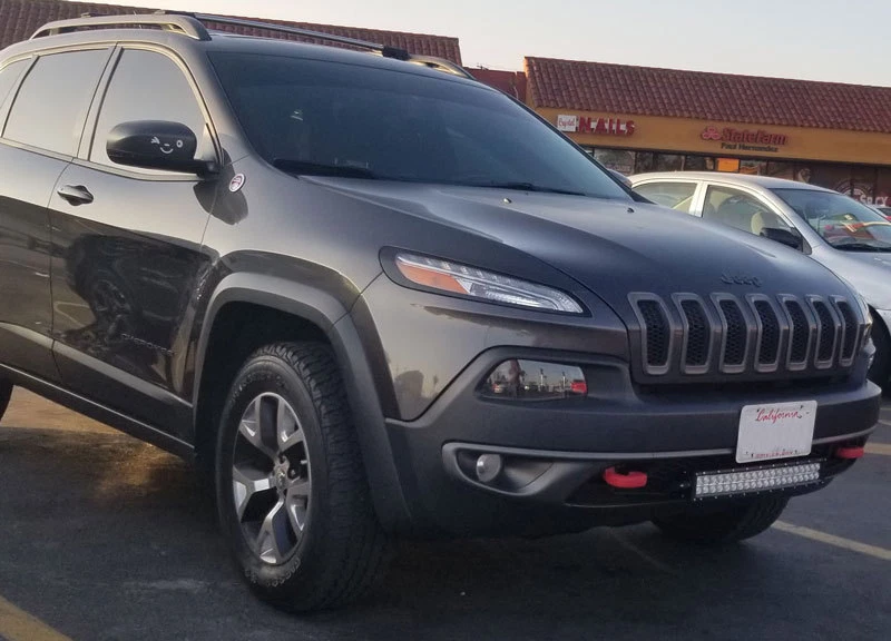 BUMPER LIGHTS 2014  2019 Jeep Cherokee brackets  FOR  led light bar - Изображение 2 из 2