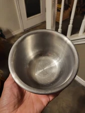 Vintage Vollrath USA 6930 Stainless Steel Ware 3/4 Quart Mixing Bowl