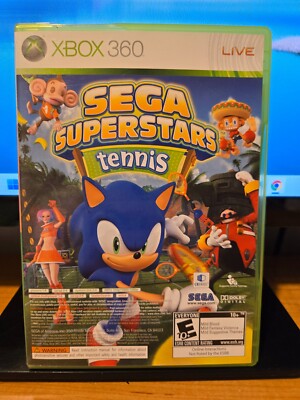 Sonic Sega Superstars Tennis / Xbox Live Arcade w Pac-Man (Xbox