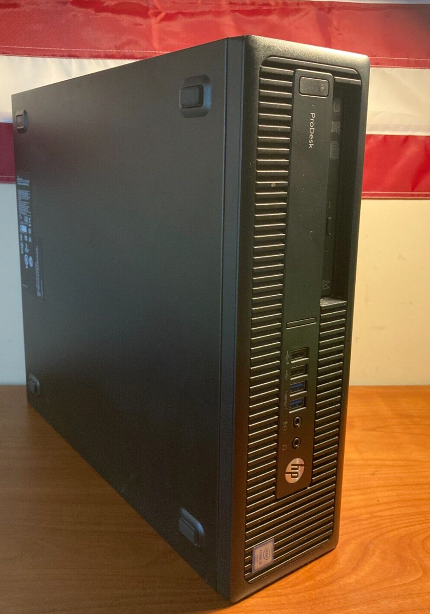 HP ProDesk 400 G3 MT Intel Core i5-6500 - 120 Go SSD - 500Go HDD - 8 G RAM