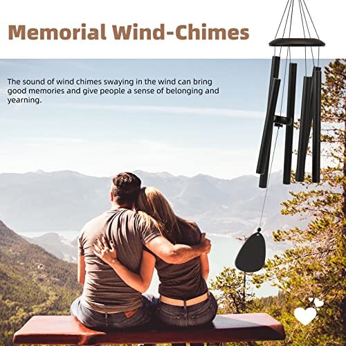 FSVGYY Wind-Chimes-Outdoor-Large-Decor, Deep Tone Soothing Assorted Colors - Picture 2 of 48