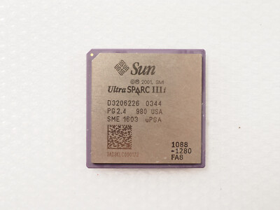 【レア】Sun Ultra SPARC IIi CPU SUN UltraSPARC IIi CPU | 333 MHz | SME 1040 | LGA