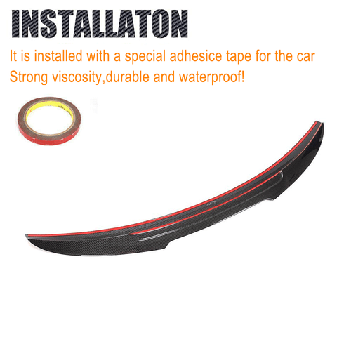 Alerón trasero de carbono alerón trasero se adapta a Alfa Romeo Giulia 952 2017-2020 - Imagen 11 de 13
