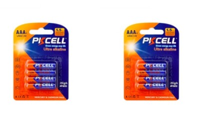 AAA Battery LR03 MN2400 E92 R03 AM4 1.5V Cell for RC Toys 10year shelf life 8pcs