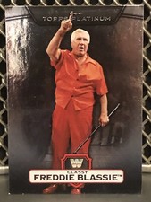 2010 Topps Platinum Freddie Blassie WWE Wrestling Card #75 WCW AWA WWF Classy