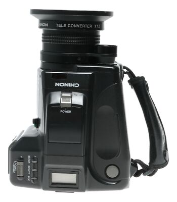 Appareil Photo Reflex Chinon GS-7 Avec Zoom - Format 35mm Autofocus - Occasion Bon État Avec Étui