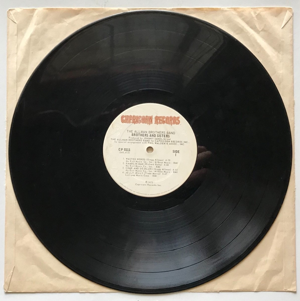 The Allman Brothers Band - Brothers And Sisters - 1973