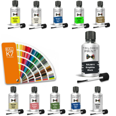 Xtremeauto Satin Finish Touch Up Paint - 30ml Bottle For RAL Colours On Metal, Wood, Plastic