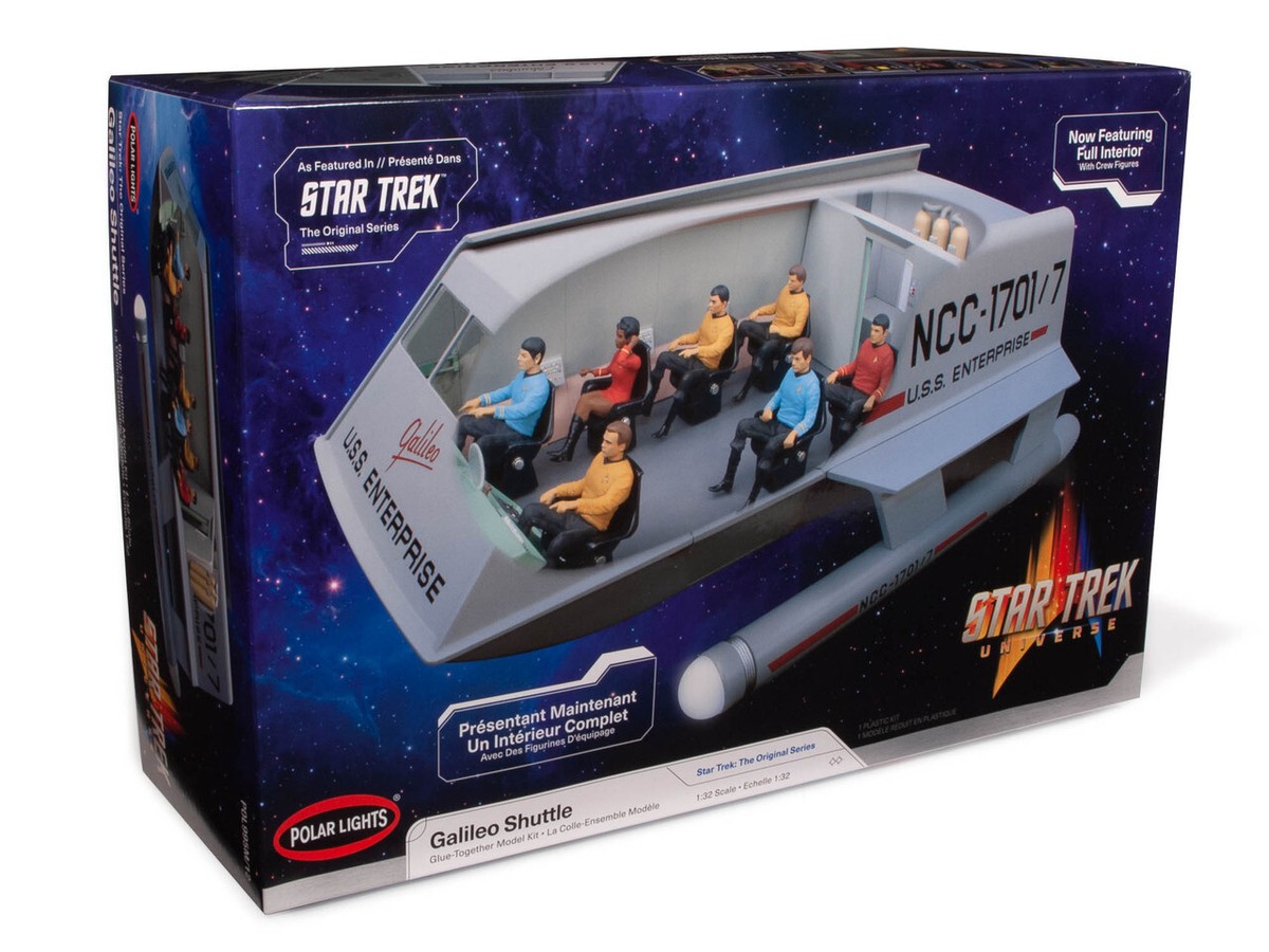 Star Trek - GALILEO Shuttle Craft 7 - With INTERIOR 1:32