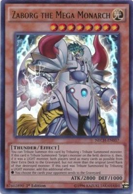 *** ZABORG THE MEGA MONARCH ***  MP15-EN154 MINT/NM ULTRA YUGIOH!