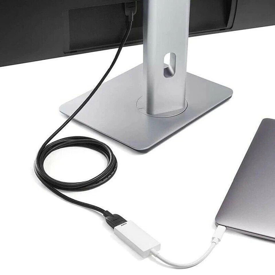 Thunderbolt 3 to Thunderbolt 2 Adapter Type C Cable USB For MacBook Air Pro - Image 2 of 4