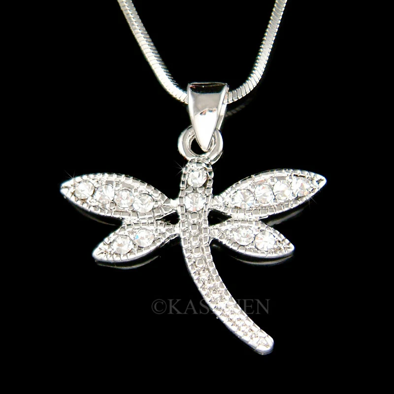 Swarovski dragonfly necklace outlet