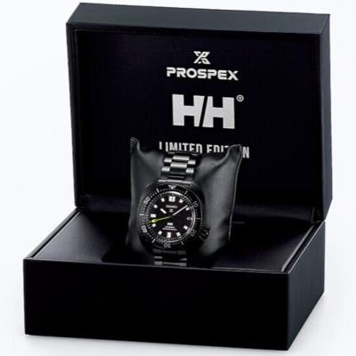 SEIKO PROSPEX SBDC181 HELLY HANSEN Limited Automatic Watch Black
