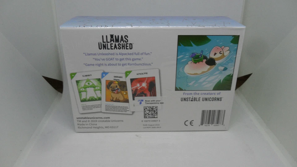 Llamas Unleashed Unstable Games Card Game - Image 2 of 2