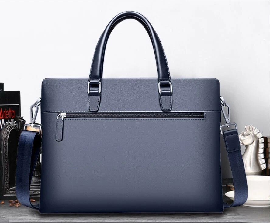 Playboy Men's Leather Briefcases 14 inch Laptop Bag Hand Bag - image 4 of 4