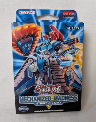 Yu-Gi-Oh! Structure Deck | MECHANIZED MADNESS | DEUTSCH | NEU & OVP | 1. Auflage