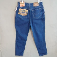 Vintage Women's Gitano Relaxed Fit Jeans Size 16 30x30 Indigo Blue Mom Y2K NWT