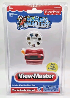 Brand New World's Smallest Mattel View-Master View Master With 1 Photo Reel 