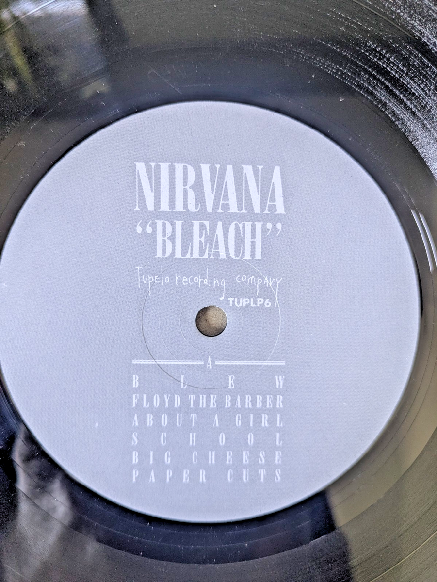 洋楽 Nirvana Bleach Tupelo Recording Nirvana – Bleach – Vinyl (Clear, LP, Album, Unofficial