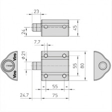 EAGLE GRUPPO DI FISSAGGIO PER SERRANDE AVVOLGIBILI VIRO  4217