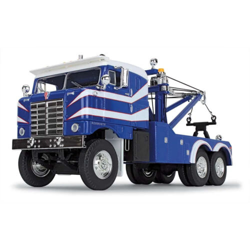 First Gear 10-4278 1953 Kenworth Bullnose Wrecker Truck Rich Blue & White 1:34 - Picture 1 of 2