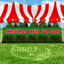 CHRISTMAS TREES FOR SALE Advertising Vinyl Banner Flag Sign XXL HOLIDAYS