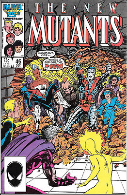 New Mutants #46 classic X-Men spin-off title