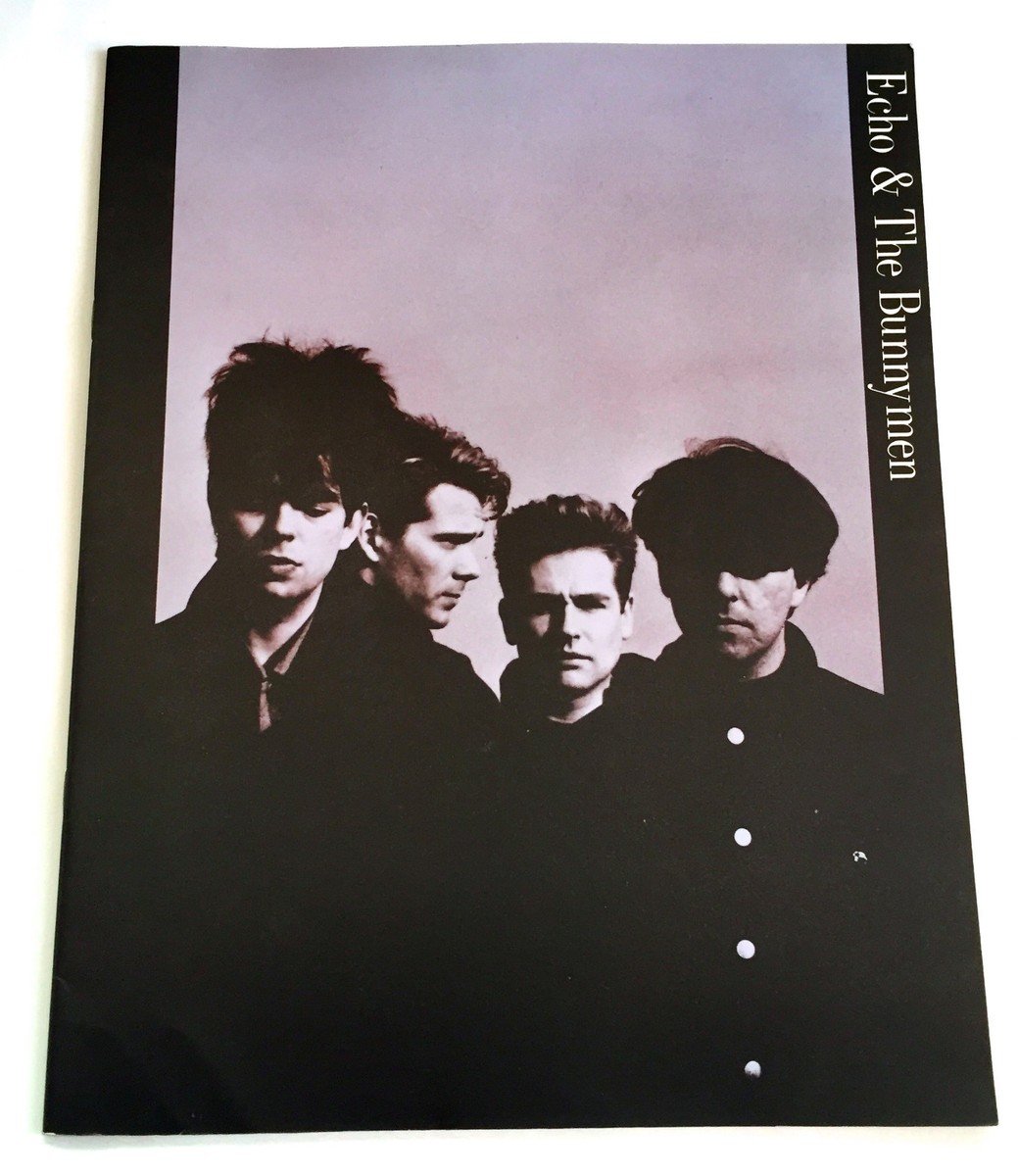 ECHO & THE BUNNYMEN JAPAN TOUR 1988 CONCERT PROGRAM BOOK Ian