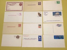United States unused  12 postal card postcards collection Ref 66730