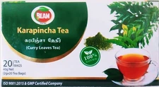 100% Natural Ceylon Pure Herb Karapincha Curry Leaves 20 Tea Bags Healthy Drink