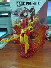 1/7 Statue Figurine Anime Static Figure Dark Phoenix Beauty Female Model Toy 10"
