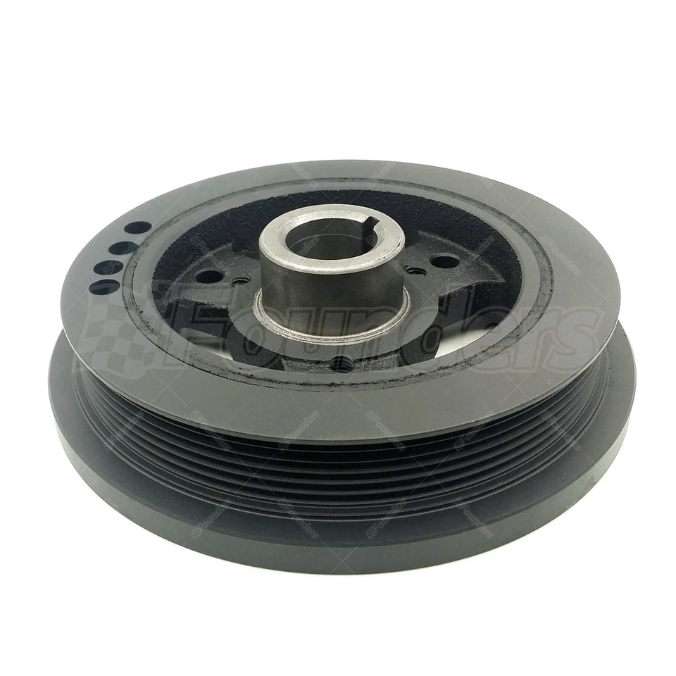 Polea de eje de manivela equilibradora armónica para Jeep Wrangler TJ Grand Cherokee 4,0 L Foto 3 de 3