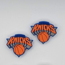 NBA New York Knicks Basketball Team For Crocs Shoe Charms Jibbitz - 2 Pieces