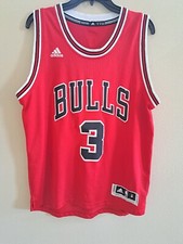 Adidas NBA Chicago Bulls Dwyane Wade Basketball Swingman Jersey