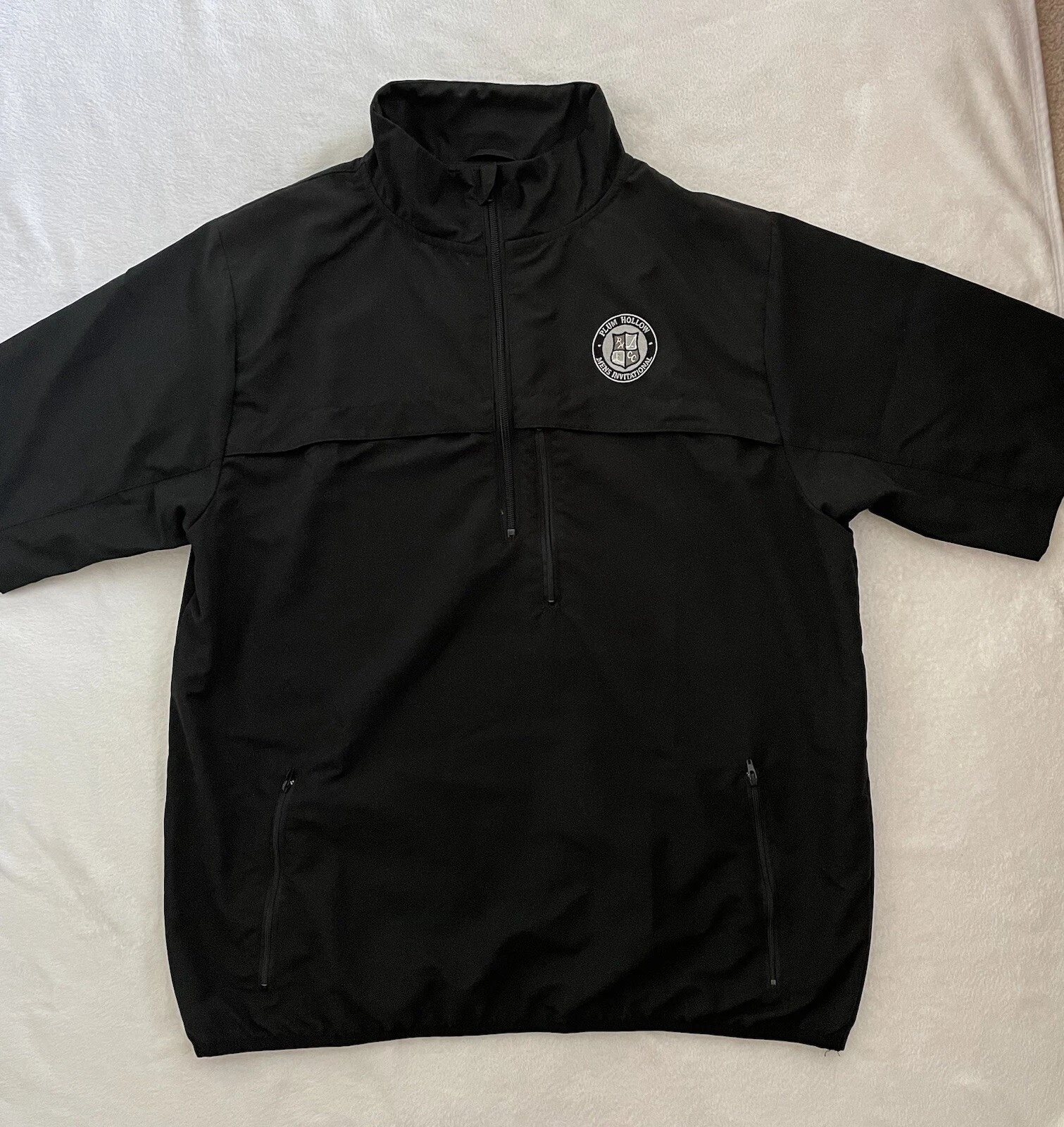 Otter Men Outdoor Jacket Size L Windbreaker Jacket Short Sleeves Fishing Sports