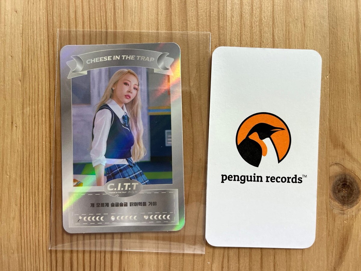 MAMAMOO MOON BYUL C.I.T.T Cheese in the Trap LIMITED PHOTO CARD