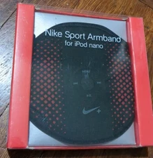 Nike Sport Armband for ipod Nano Black Red- Hiking Running--Free shipping