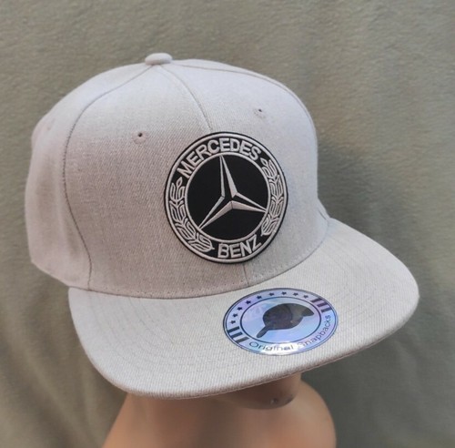 Mercedes Benz Hat Heather Gray Flat 