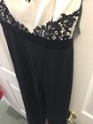 Ladies NY & Company (New) Beautiful Strapless Wide Leg One Piece Black Size 4 — photo 8