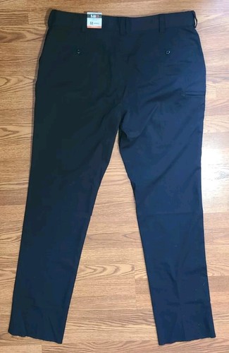Men's 5.11 Tactical Navy Pants Size 44 unhemmed Class A Flex Tac Waist - Picture 9 of 18