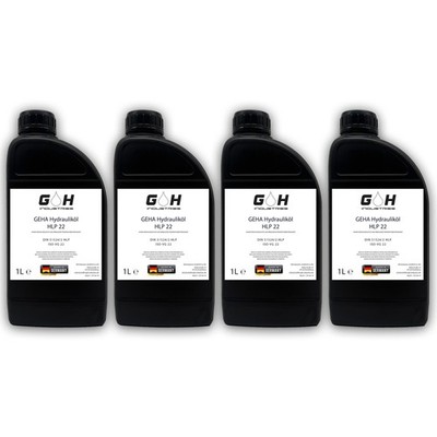 4 L HLP 22 | Hydrauliköl | ISO VG 22  | DIN 51524 Teil 2 | 4 St. 1 Liter Dose