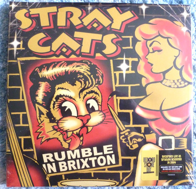 STRAY CATS 2 LP - Rumble In Brixton RED & WHITE VINYL LIMITED RSD 2026