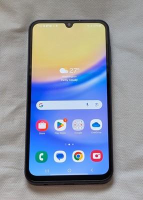 EXCELLENT Samsung Galaxy A15 5G 128GB Phone METRO T-Mobile UNLOCKED CLEAR IMEI
